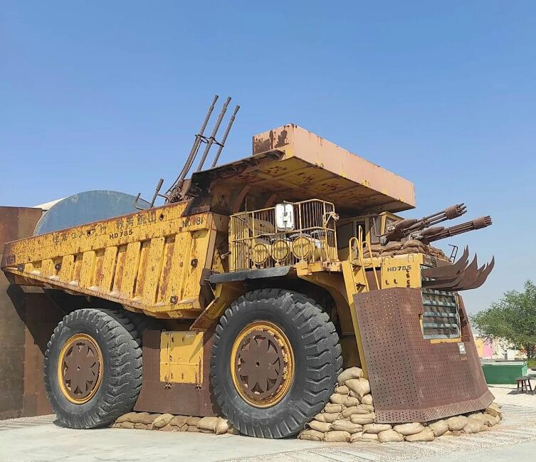 Парк «Последний выход». Одна из машин-монстров