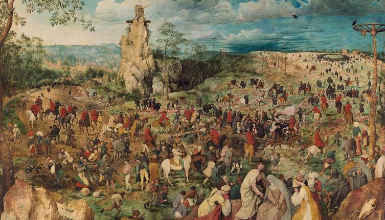 Какое послание зашифровано в картине Питера Брейгеля Старшего &laquo;Путь на Голгофу&raquo;?