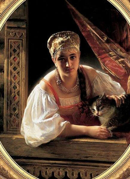 Живопись. Как русские художники на своих полотнах изображали кошек? Живопись. Как русские художники на своих полотнах изображали кошек?