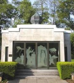 Русская часовня на кладбище Джоржа Вашингтона