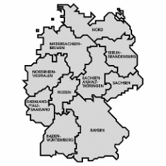 карта Германии