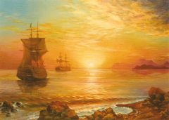 Петр Киреев. Парусник. 2005 год