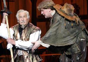 В. Зельдин в роли Дон Кихота