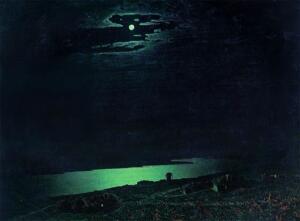 Архип Куинджи. "Лунная ночь на Днепре"