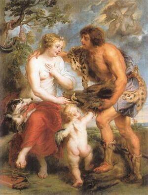 Рубенс. 1635. Аталанта и Мелеагр.