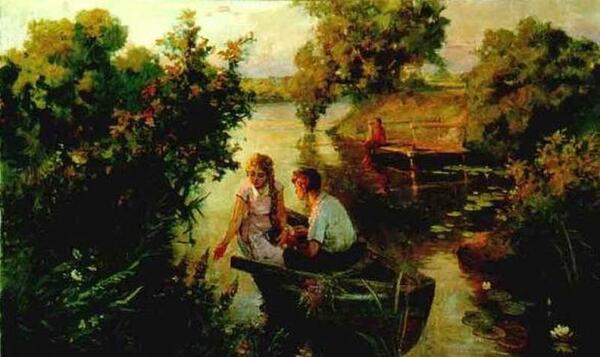 М.Щербаков. Закат.