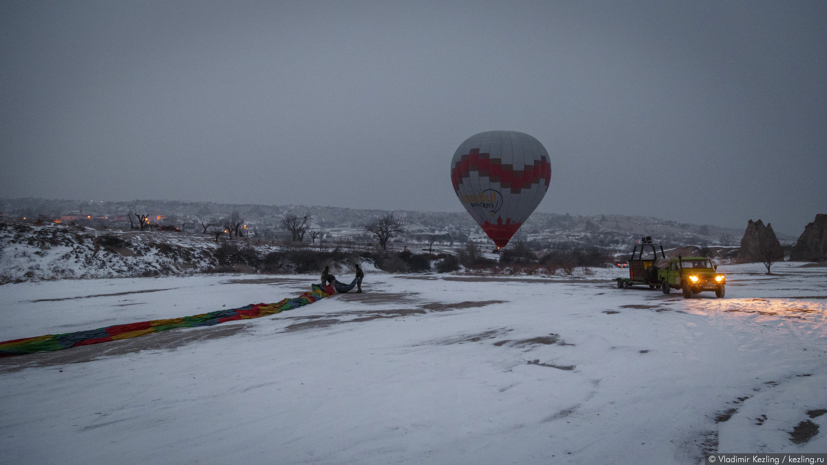Каппадокия. Где лучше всего совершить полёт на воздушном шаре?