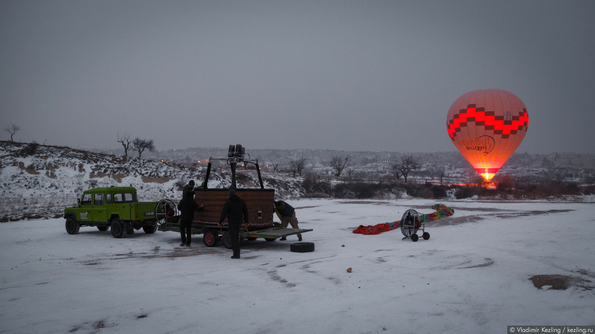 Каппадокия. Где лучше всего совершить полёт на воздушном шаре?
