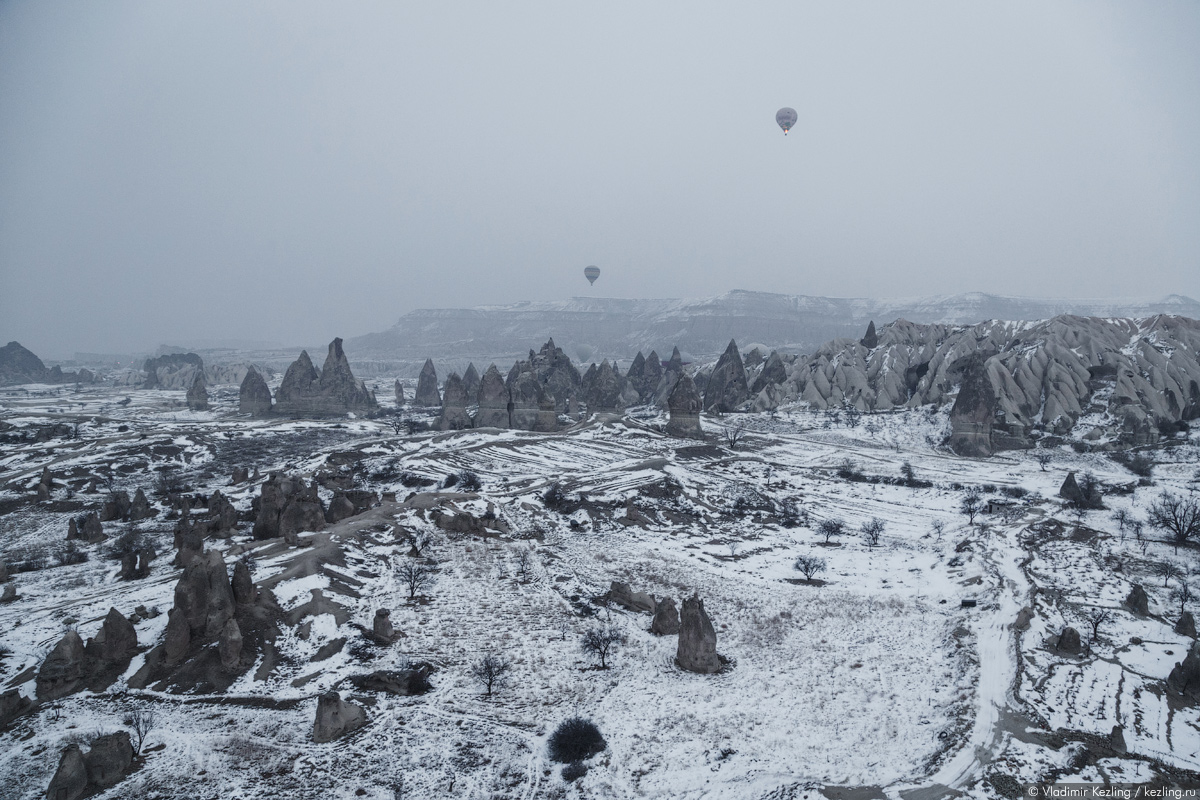 Каппадокия. Где лучше всего совершить полёт на воздушном шаре?
