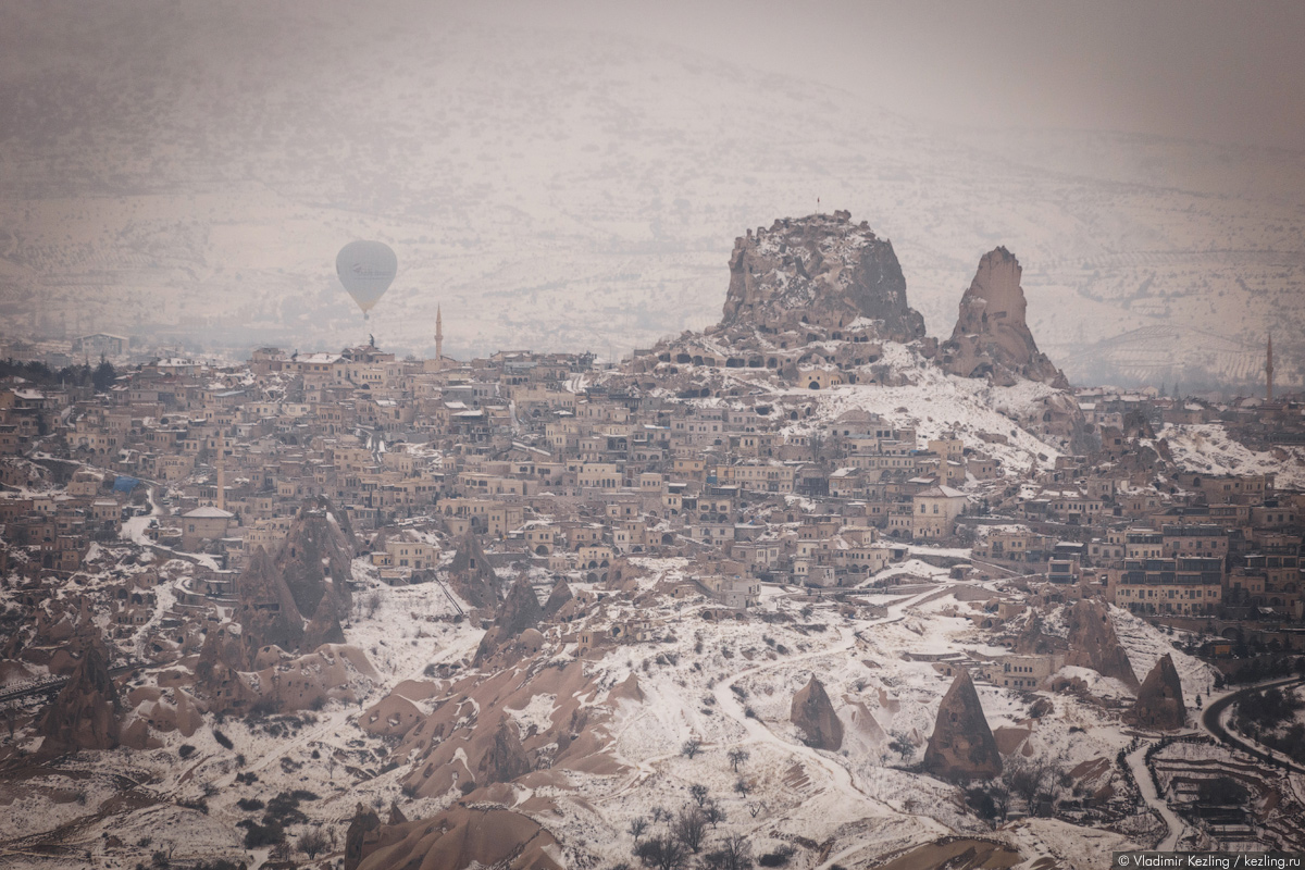 Каппадокия. Где лучше всего совершить полёт на воздушном шаре?